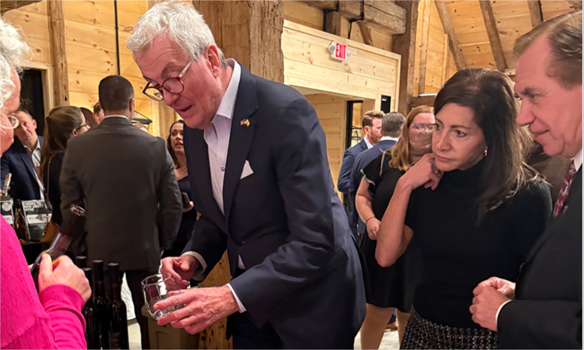 Governor Phil Murphy Honors New Jersey’s Top Winemakers at Drumthwacket Reception