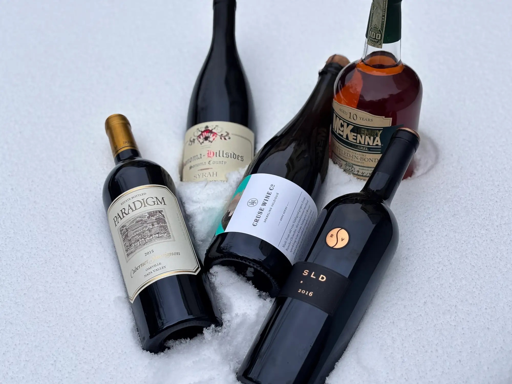 Perfect Winter Wines and Spirits to Enjoy on Snowy Days Featuring Reds Rosé and Bourbon