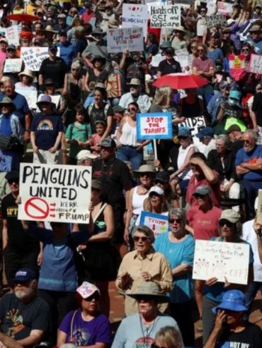 Nationwide Protests Signal Growing Democratic Resistance to Trump’s Sweeping Agenda and Economic Policies