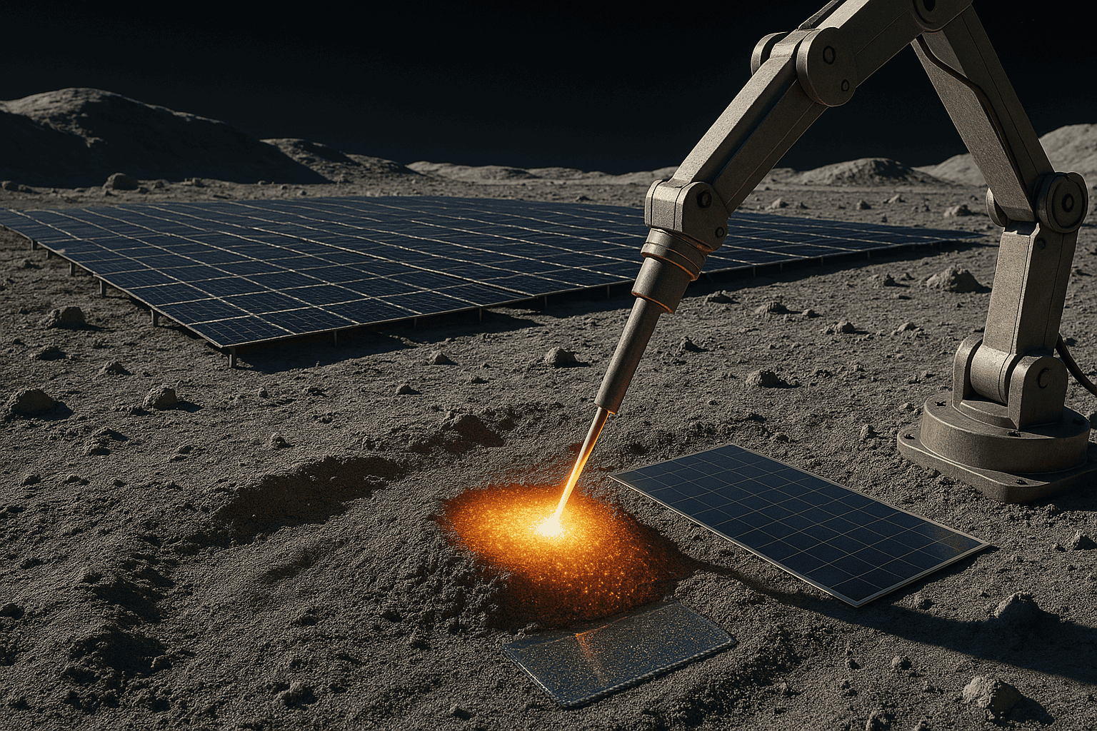 Scientists Turn Moon Dust into Solar Cells That Could Power the Future of Space Missions