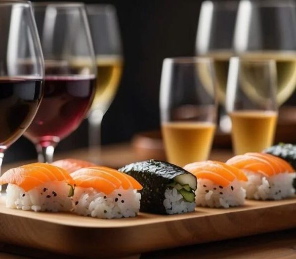 Wine with Sushi