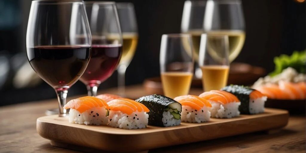 Wine with Sushi