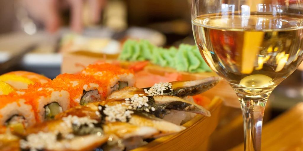 Wine with Sushi